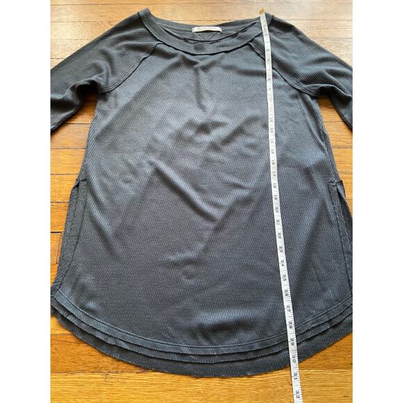 FREE PEOPLE Oversized Waffle Knit Sweater Womens sz S - Picture 8 of 10